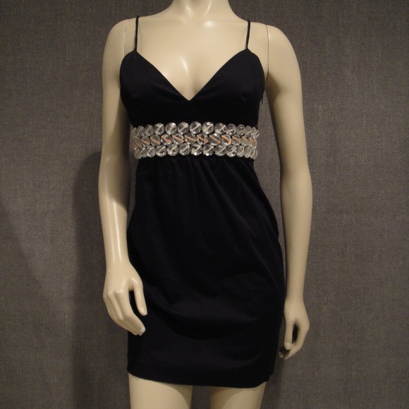 Twelfth Street by Cynthia Vincent black mini dress - Picture 1 of 6